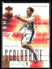 2001-02 Upper Deck Flight Team - Brian Scalabrine #102 Copper Action /125 (RC)