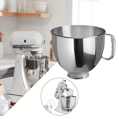 Für KitchenAid Kompatible Edelstahl Rührschüssel für 4 5 und 5 Quart