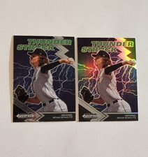 2-NOAH SCHULTZ 2022 Prizm Draft Picks THUNDERSTRUCK ⚡(1- Silver Prizm & 1- Base)