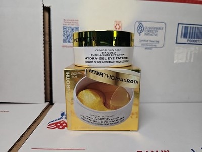 Peter Thomas Roth 24K Gold Hydra Gel Eye Patches 30 Pairs SEALED