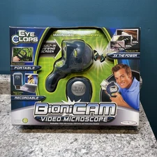 Eye Clops BioniCam Bionic Video Microscope Jakks Pacific 3X Power NEW