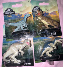 Set of 4 New Jurassic World Mini Figures Dinosaurs Cake Toppers Toys Sealed