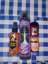 Bath  Body Works 4pcs I SCREAM FLOAT PUMPKIN CARVING VAMPIRE Fragrance set