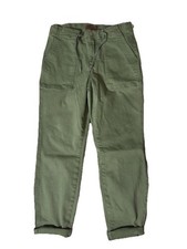 Jogger Judy Azul "Jessie" Cintura Alta Verde Oliva Denim Talla 7/28 Estilo #JB88532