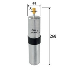 Kraftstofffilter VALEO 587618 f�r Mini BMW 2er Clubman X1