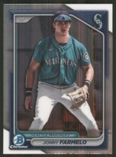2024 Bowman Chrome #BCP-147 Jonny Farmelo Seattle Mariners 44692
