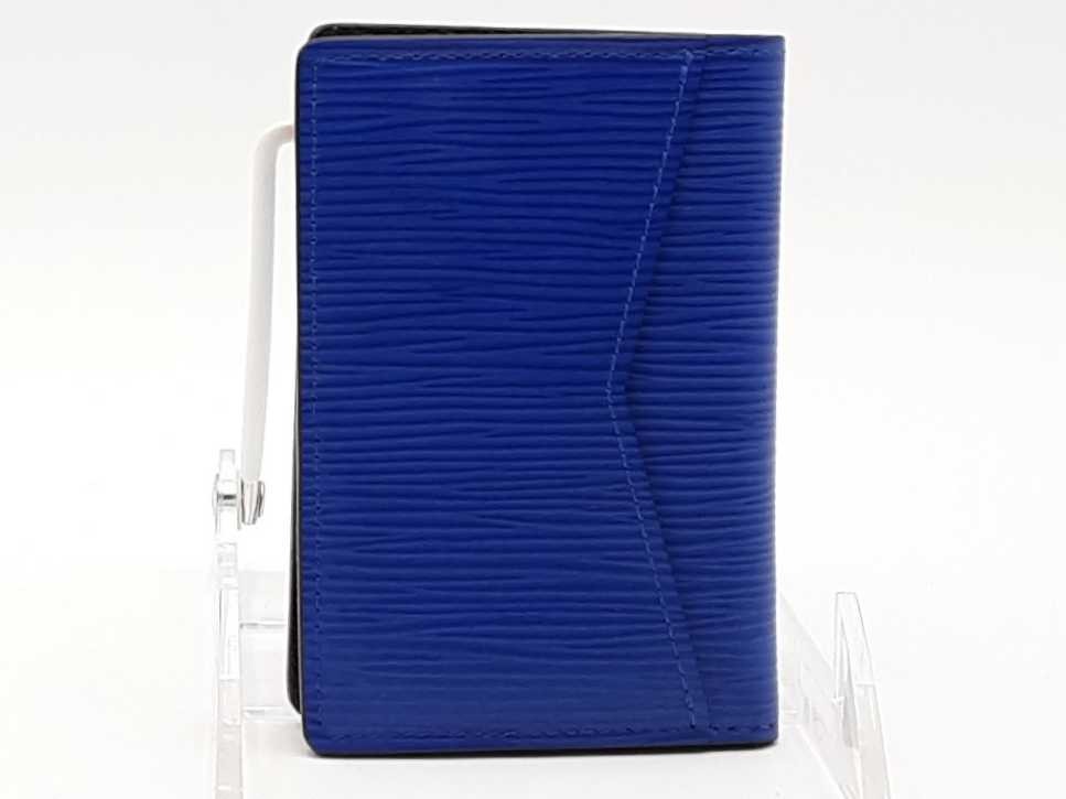 Louis Vuitton Blue Epi Monogram Eclipse Pocket Or… - image 3