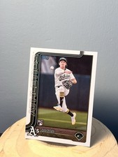 2025 Topps Series 1 Baseball Jacob Wilson Base RC #314 Athletics