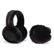 Ear Muffs For Winter Women Fuzzy Earmuffs Foldable Ear Warmers Cute Warm Ear ...