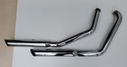 HARLEY DAVIDSON PYTHON 3 EXHAUST PIPES VANCE & HINES SOFTAIL FXST FLST FXSTD