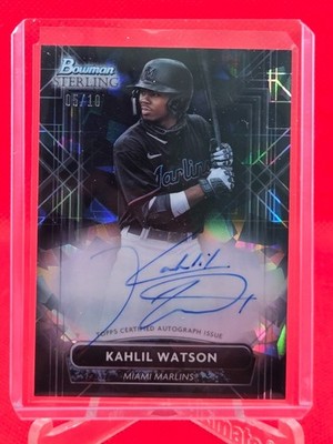 2022 Bowman Sterling Baseball Prospect Autographs RC Auto Pick Player Refractors