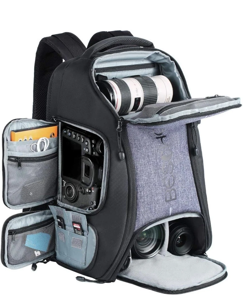 Mochila impermeable IRl Streaming; Ideal para transmisión, podcast y videos en vivo  Foto 2 de 4