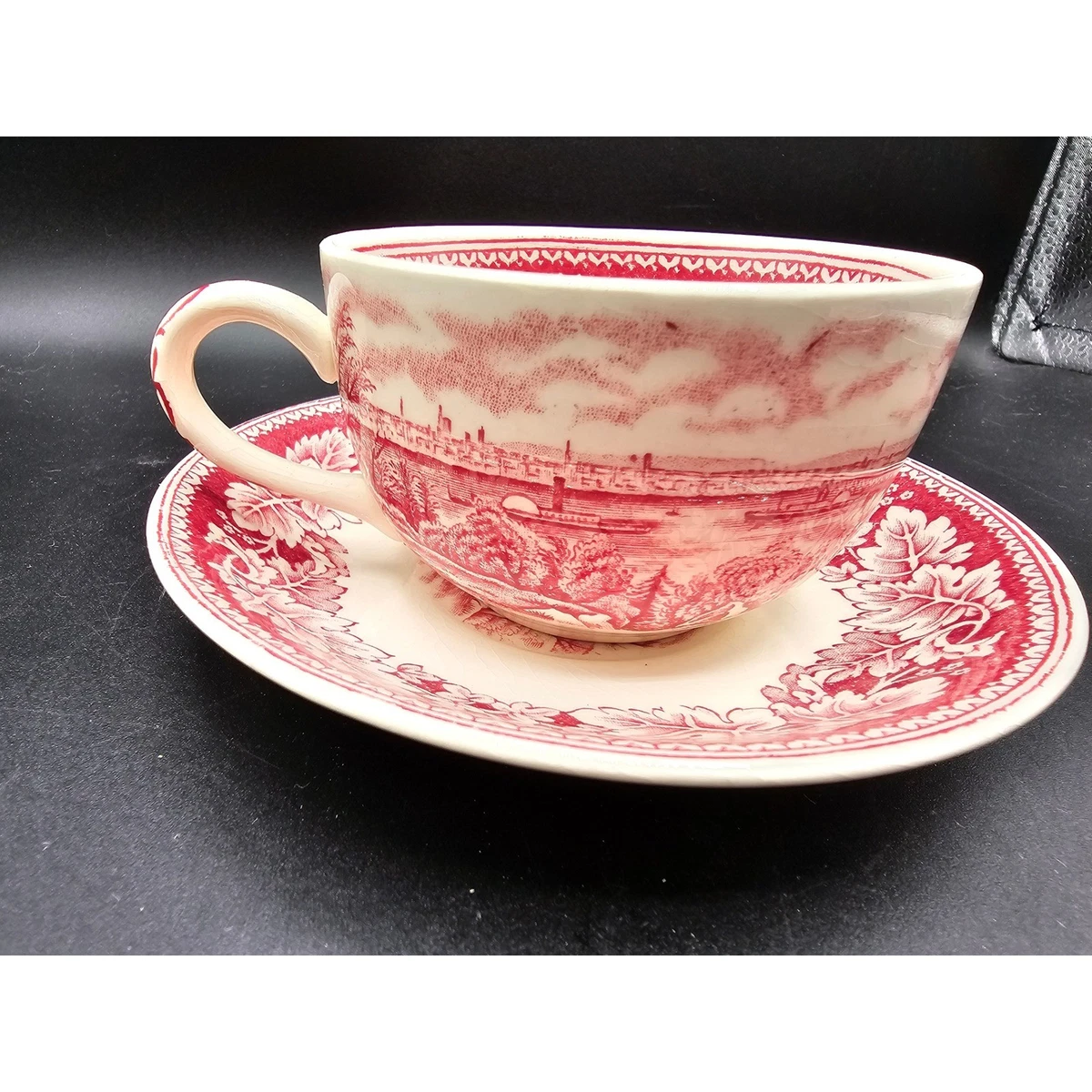 Red Tea Cups & Saucer Sets for sale | eBay