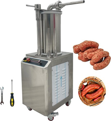 #ad 35Lbs 15L Hydraulic Sausage Stuffer with Speed Control Stainless Steel Sausage $2122.98