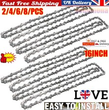 8PCS Chainsaw Chain For 16" Bar Fits,TITAN TTB355CHN ELECTRIC`91PJ057X 56 Links