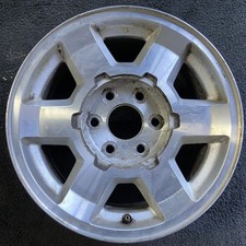 GMC Machined Silver Sierra 1500 HD Classic OEM Wheel 17" 2004-2007 Factory 5193