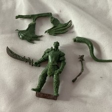 Lizardman Winged Magnificent Egos Miniature Green Original Sculpt
