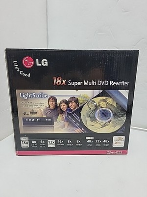 LG 18x Super Multi DVD Rewriter Model GSA-H22L Brand New