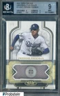 2023 Topps Tier One Freddie Freeman Dodgers GU Uniform Button 1/5 BGS 9