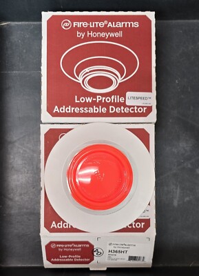 FIRE LITE ALARMS by Honeywell low profile addressable detector H365HT