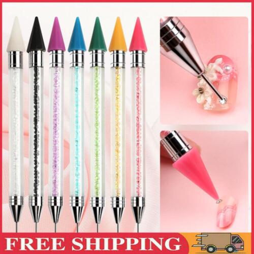 Diamond Painting Pens with Wax Self-Stick Drill Pens for Nail Art Rhinestones - Photo 1 sur 35