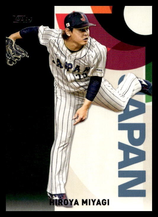 2023 Topps Japan Edition Japanese National Team WBC-19 Hiroya