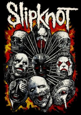 SLIPKNOT poster / music posters / home wall art decor / 18 x 13