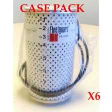 (6) FLEETGUARD FUEL WATER SEPARATOR FILTER FS1029W CASE FS-1029