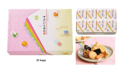 Japan Mochikichi Rice Cracker Assorted Japanese Confectionery Gift Box