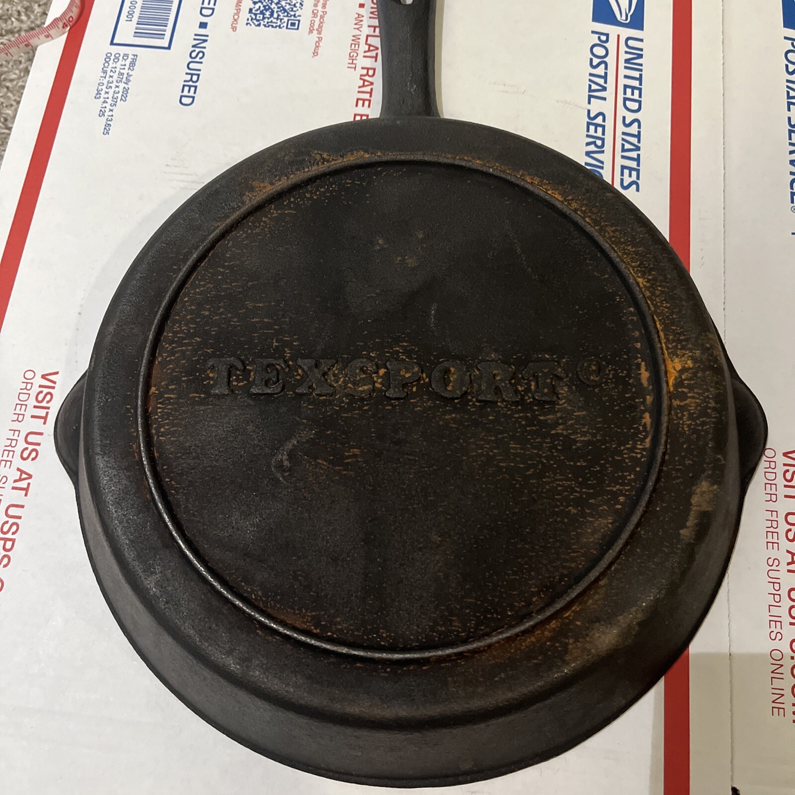 Cast Iron Skillet. 9 3/4” ( Texsport ). eBay