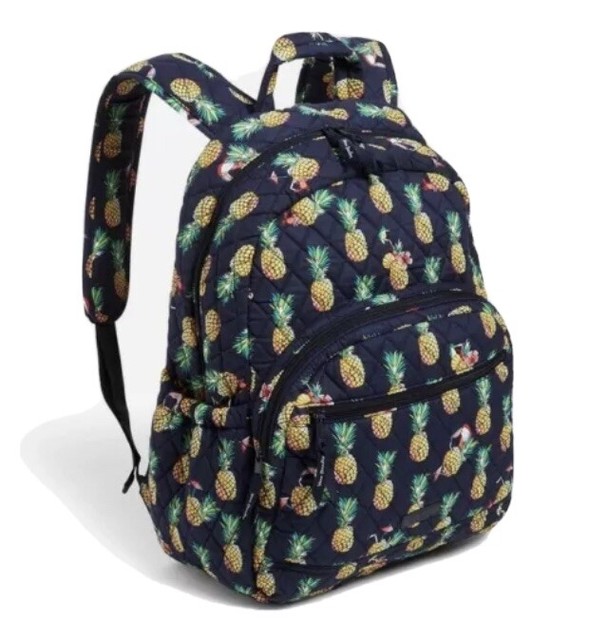 quilted cotton backpack