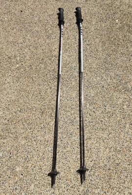 Leki Carbon VIPER ALUCARBON AIRFOIL Ski Poles PAIR 125cm (50