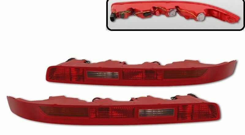 Feux arrière Audi Q7 4L de qualité supérieure finition cristal rouge pack complet droit gauche