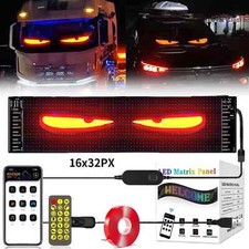 Truck-specific Devils Eye Led-screen Car Eye Light Truck Dynamic Led Light Usa
