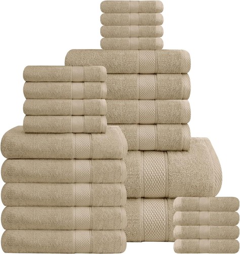 Luxury 100% Egyptian Cotton Soft Face Hand Bath Towel Sheet Bale Set 500-800 GSM - Picture 35 of 40