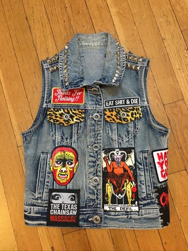 Custom Studded Punk N Roll Rock 