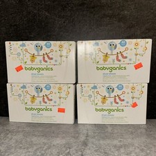 4 Lot BABYGANICS DRYER SHEETS FABRIC SOFTENER Static fragrance FREE 160 Sheet