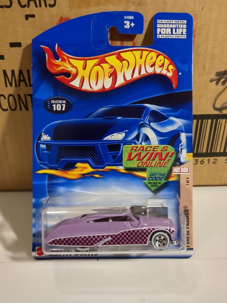 Hot Wheels Purple Passion #107 Hot Rod Magazine 1 of 4 Purple Die