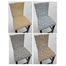 Paisley Dining Room Chair Back Covers or Seat Covers 4 Colors Available 
