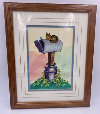 Hand Colored Limited Ed - Edward C. Schaefer - American Memory Prints  57/650