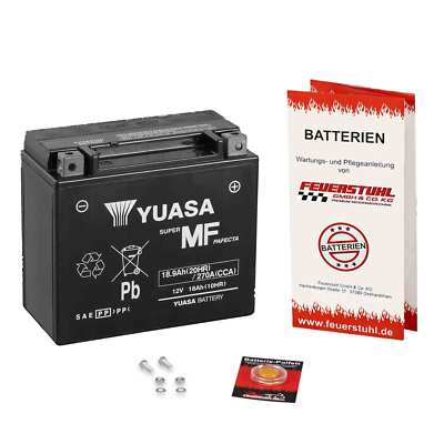 YUASA Batterie Cectek Quadrift 500, 2008-2015, 18Ah-270A AGM, inkl 7,50  Pfand