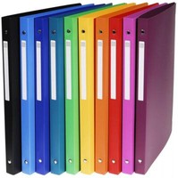 Exacompta Ringbuch, Pp, 4-Ring-Mechanik, DIN A4, Blau