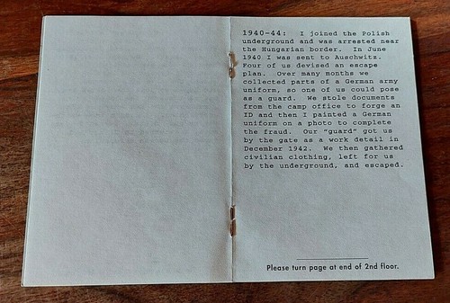 UNITED STATES HOLOCAUST MEMORIAL MUSEUM ID DOCUMENT PHOTO CATHOLIC ISRAEL FOUND - Picture 4 of 6