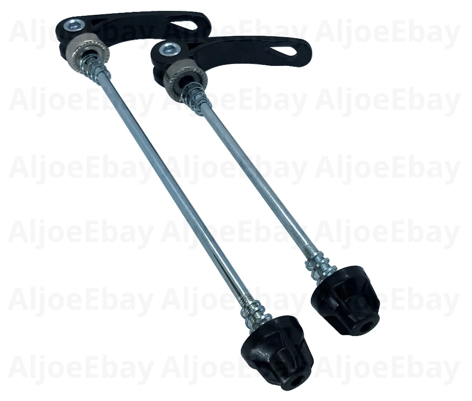 Steel QR Quick Release Cycle Skewer Racing Bike Wheel Lever Turbo Trainer - Image 4 of 4