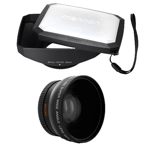 Screw - In Camera Lens Hoods 43 mm To Fit Lens Front Rectangular