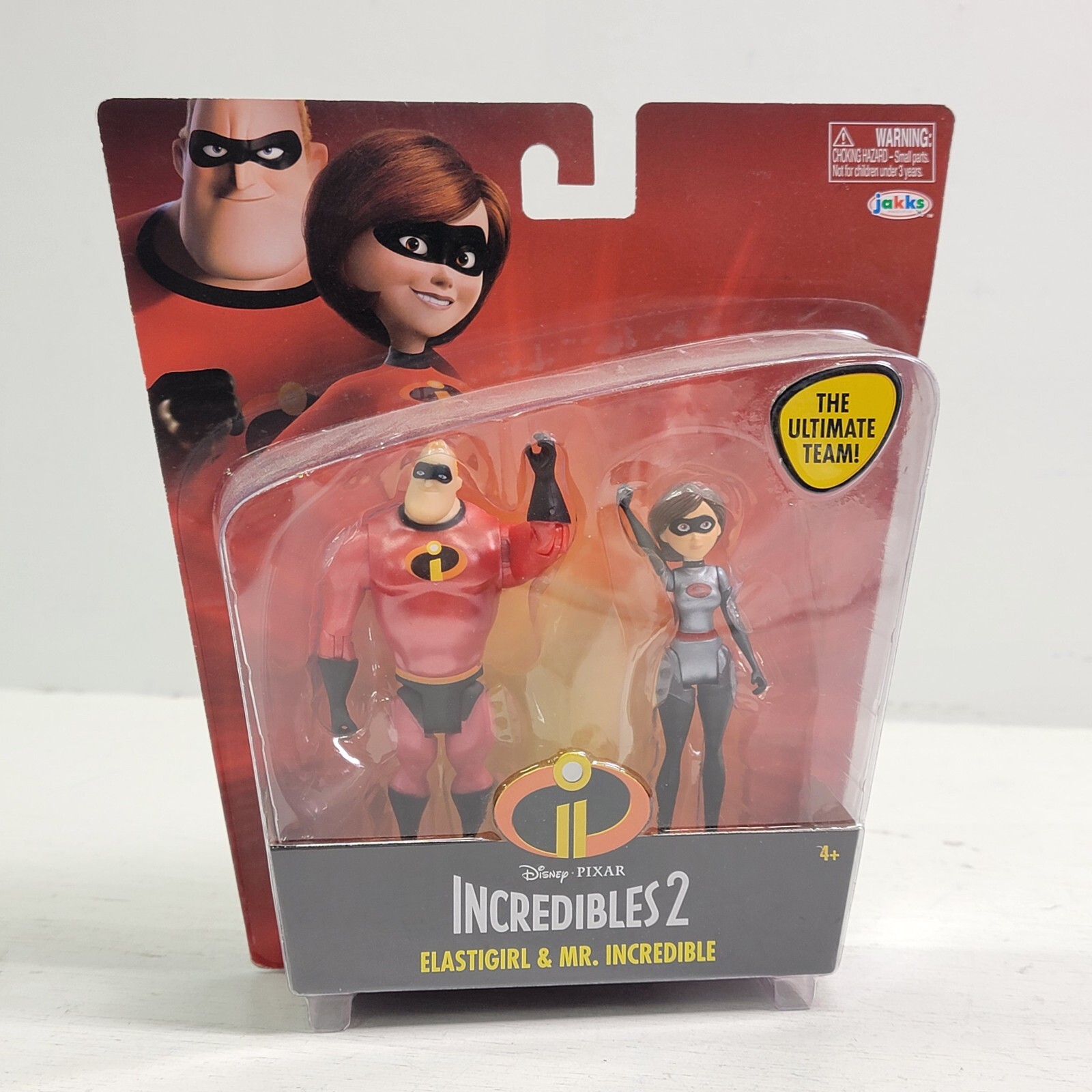 Disney Pixar The Incredibles 2 Elastigirl & Mr. Incredible Action Figure 2-Pack