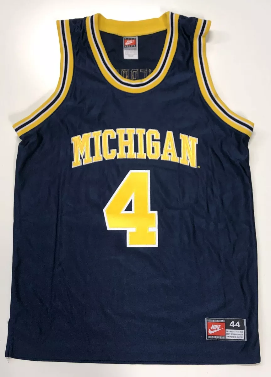 Authentic chris top webber michigan jersey