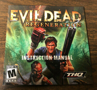 Evil Dead: Regeneration PC Computer Version THQ 4 Discs Near Mint  4005209068741