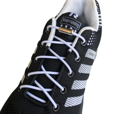 pair No Tie Elastic Lock Shoe Laces ShoeLaces Strings for Kids Adults  Sneakers