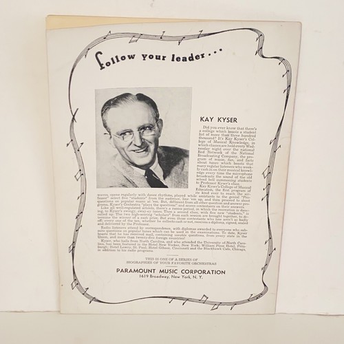 1942 (I Got Spurs) Jingle Jangle Jingle Sheet Music from The Forest Rangers - Bild 13 von 14